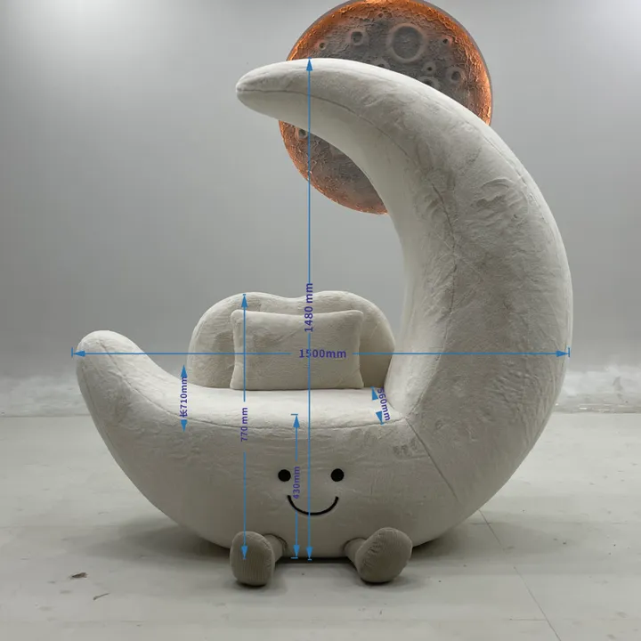 أريكة قمرية كسولة ,Bear claw swivel chair