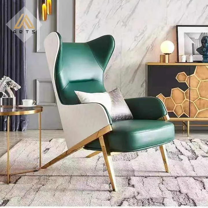 كرسي ترفيهي من الجلد ,Leather leisure chair