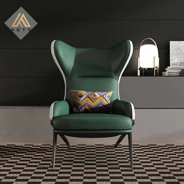 كرسي ترفيهي من الجلد ,Leather leisure chair