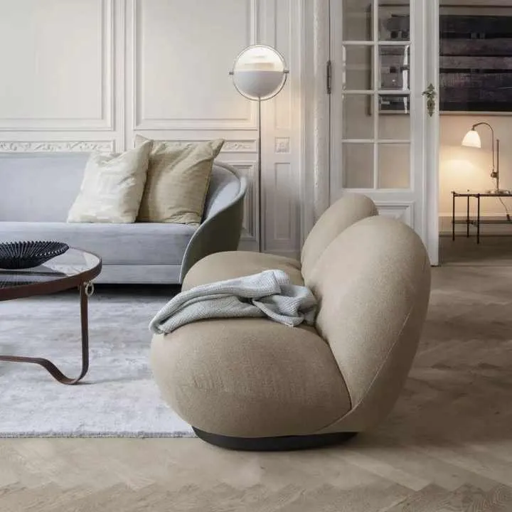 أريكة صغيرة فاخرة من الكشمير ,Luxury cashmere sofa