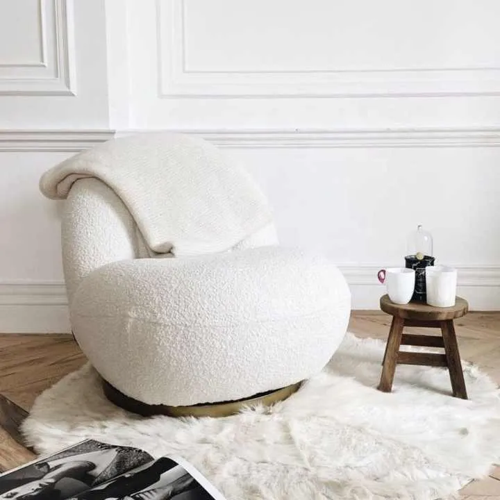 أريكة صغيرة فاخرة من الكشمير ,Luxury cashmere sofa