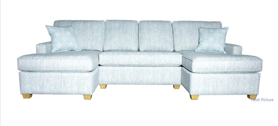ARMLESS LOVESEAT CHAISE