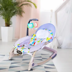 Baby Moo Automatic 3 Position Seat Recliner Bouncer Abstract Grey