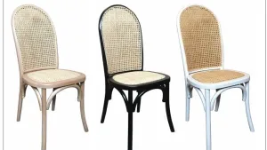 Chair -Rattan High back