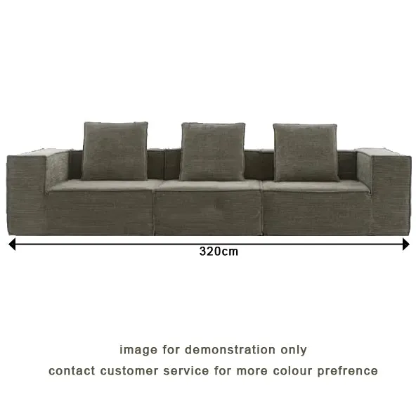 Compressible Block Sofa