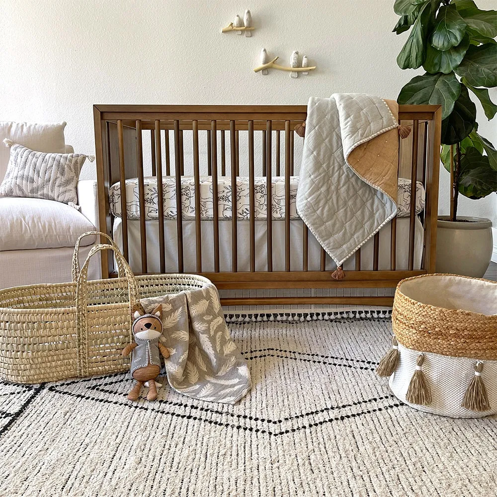 Crane Baby Ezra Collection Quilted Blanket