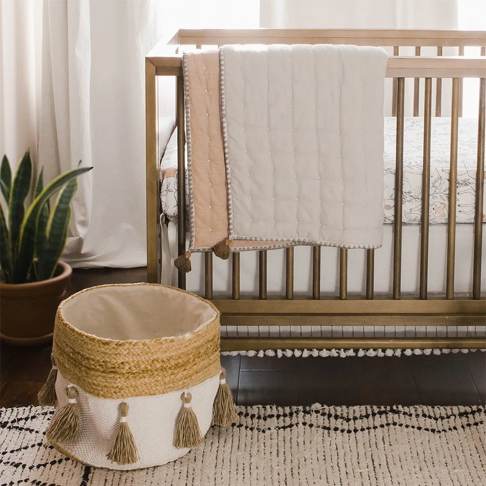 Crane Baby Ezra Collection Quilted Blanket