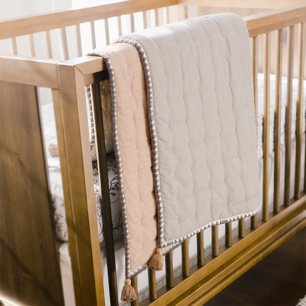Crane Baby Ezra Collection Quilted Blanket