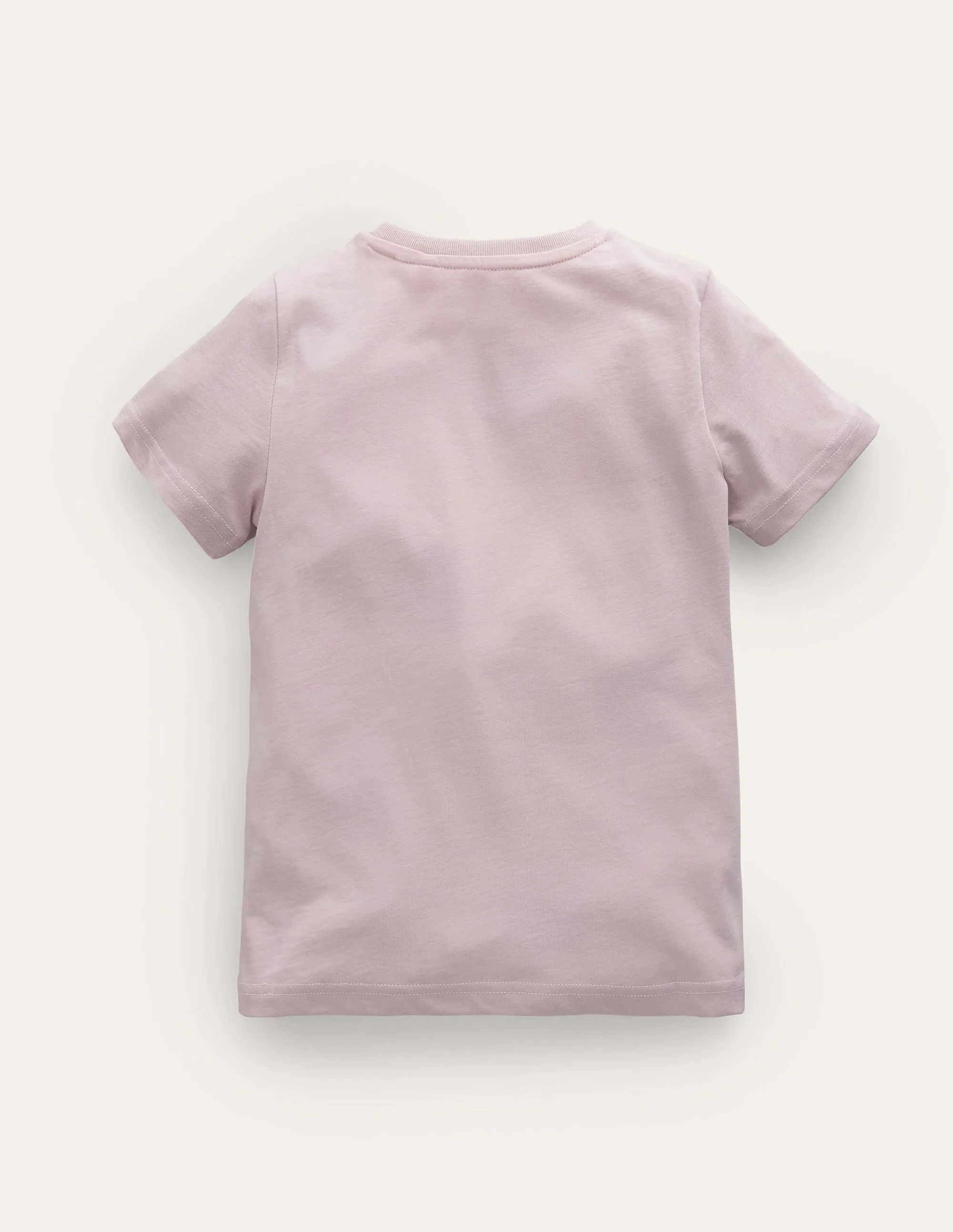 Funny Animal Logo T-shirt-French Pink Crocodile