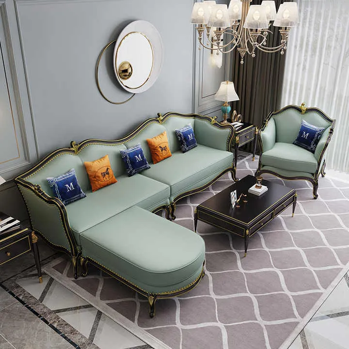Genuine Leather Sofa .. أريكة من الجلد الأصلي