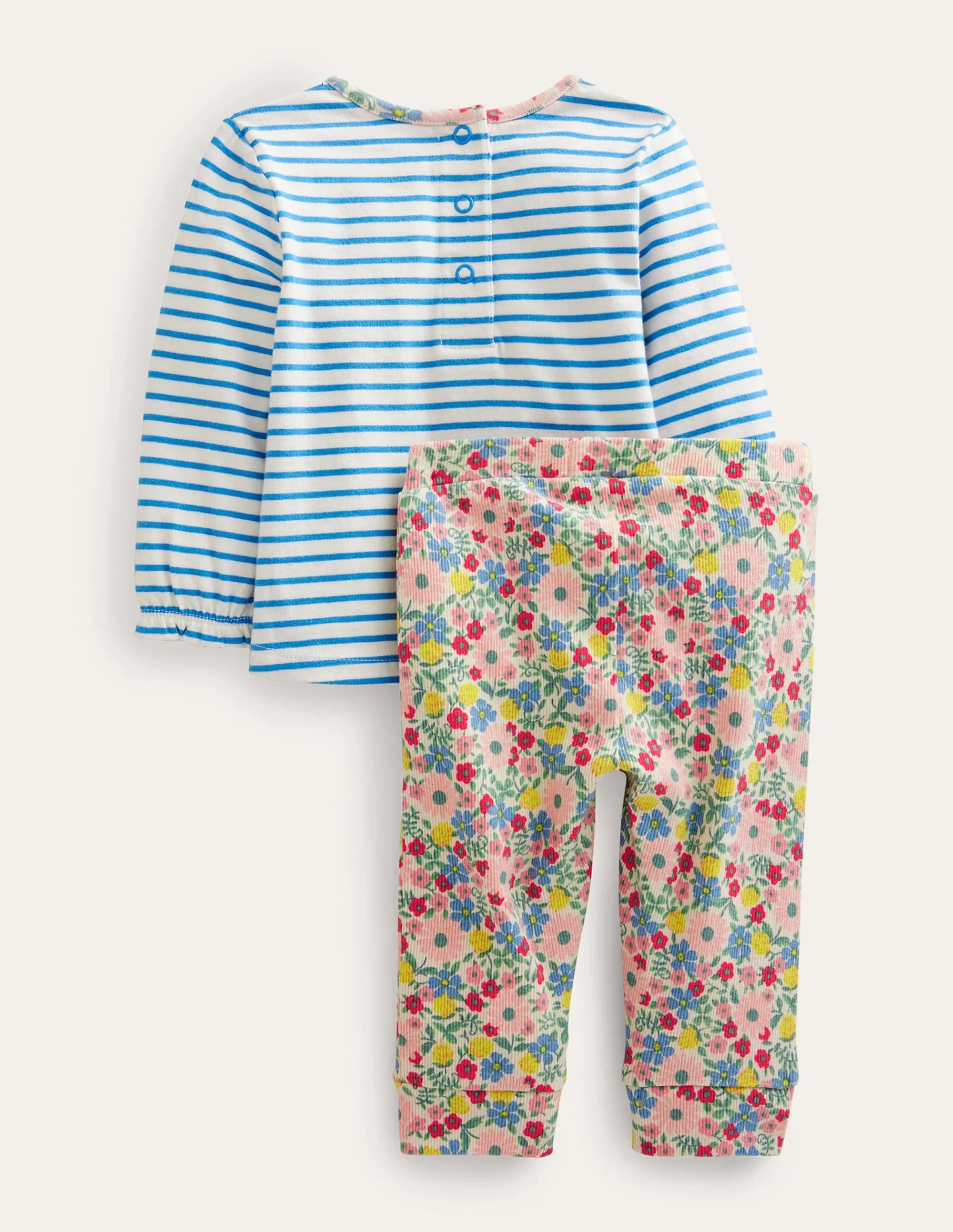 Jersey Logo Pocket Playset-Vanilla Pod Baby Fossil Floral