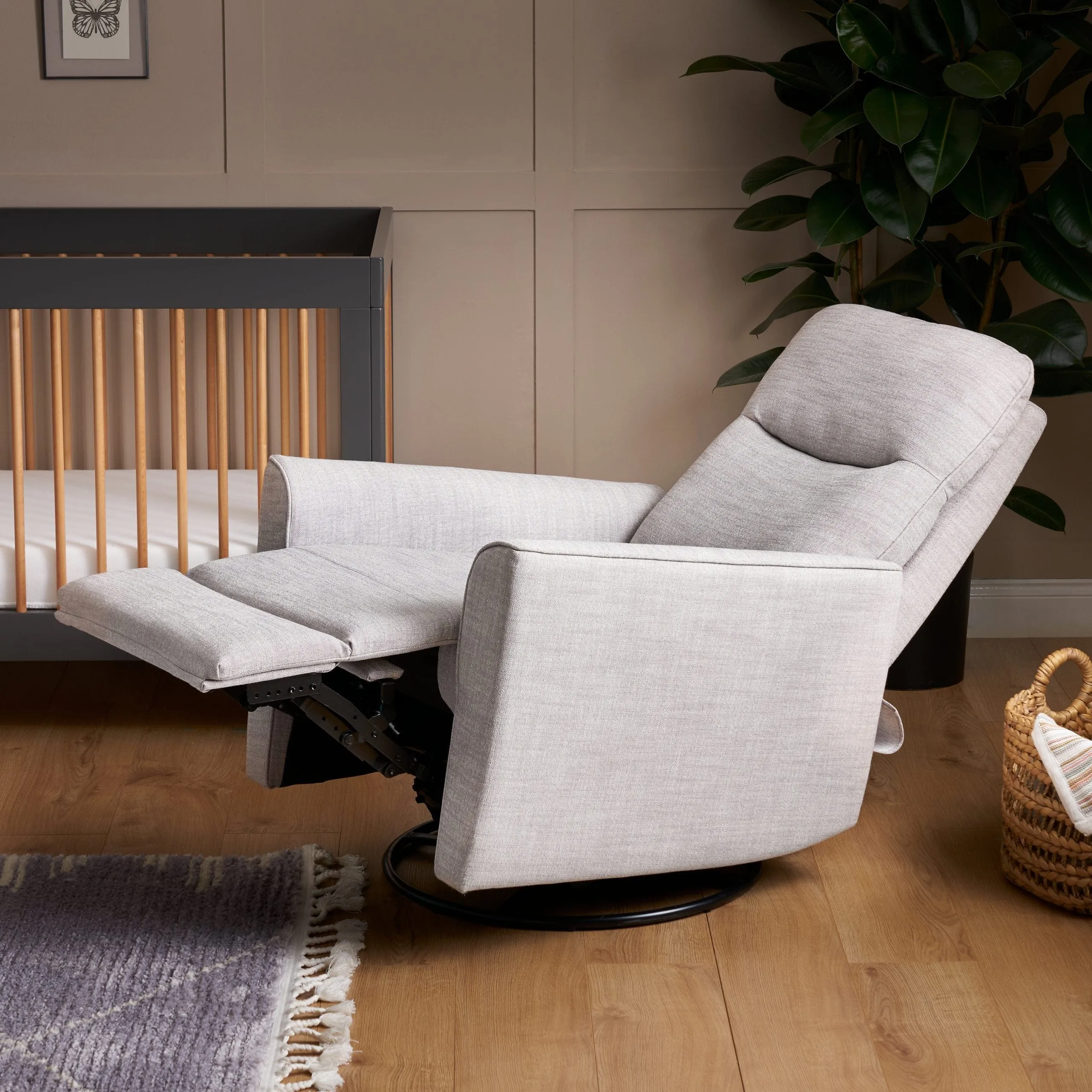 Obaby - Savannah Swivel Glider Recliner Chair - Direct Delivery