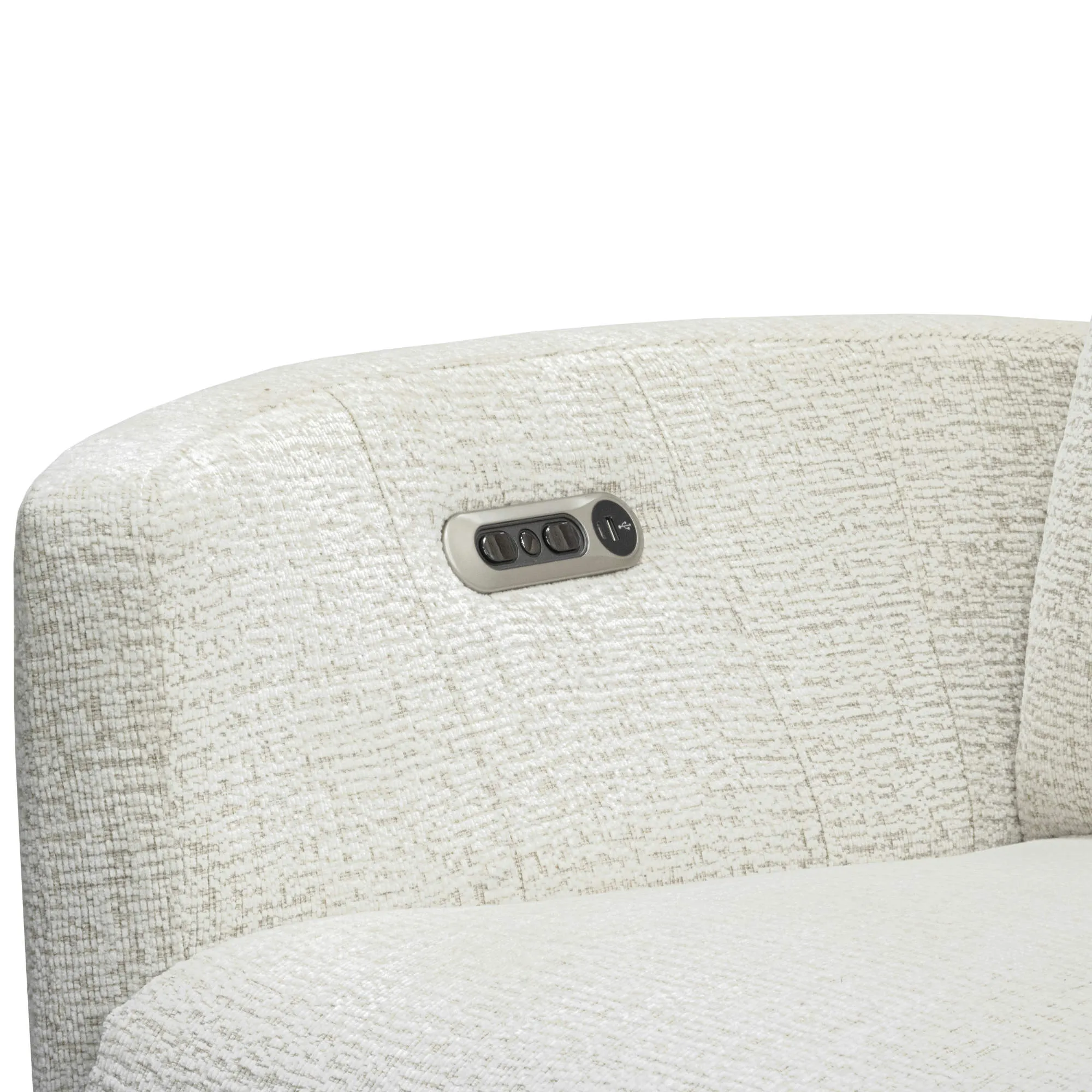Parker House Radius Plus Power Swivel Glider Recliner with Head Tilt