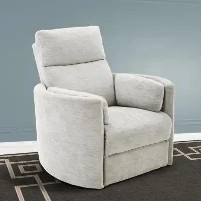 Parker House Radius Plus Power Swivel Glider Recliner with Head Tilt