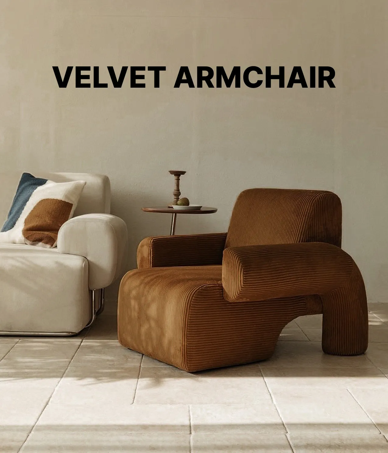 Velvet Armchair