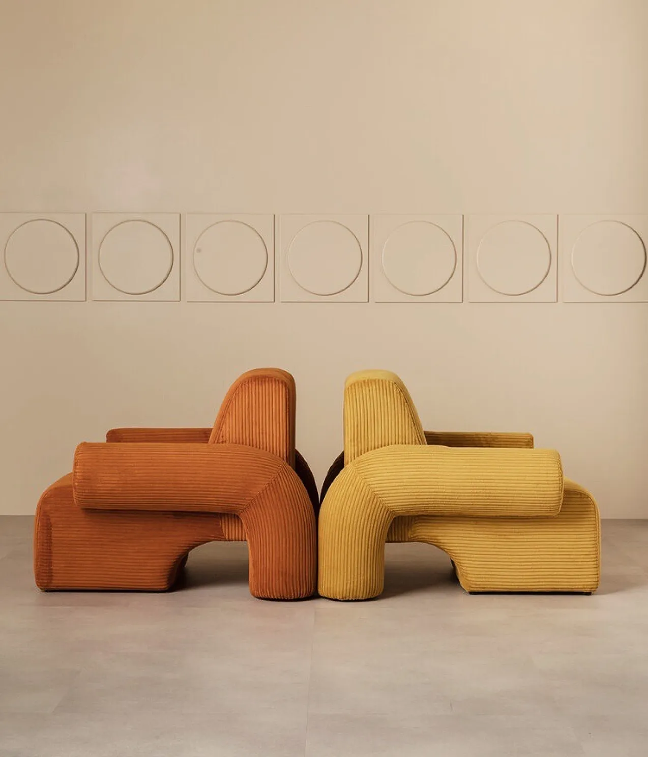 Velvet Armchair