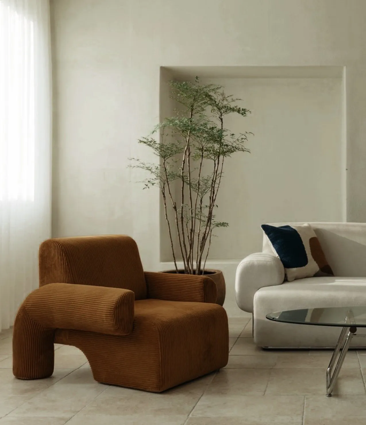 Velvet Armchair