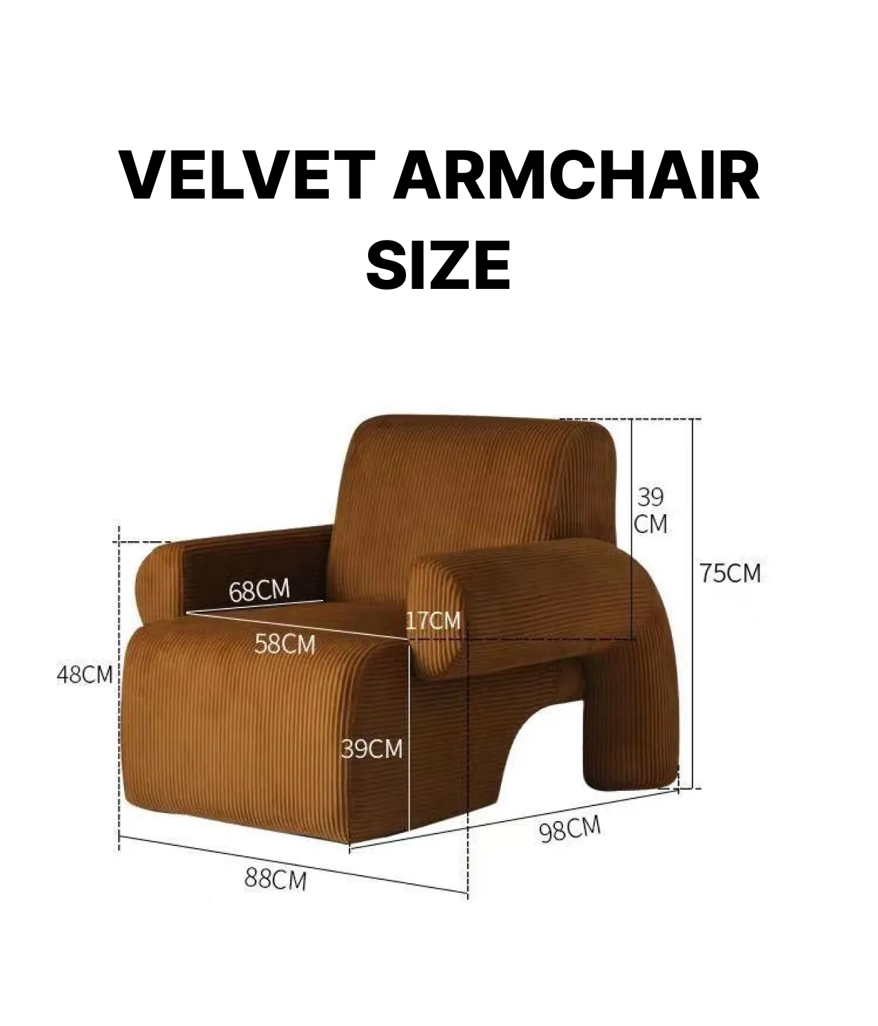 Velvet Armchair